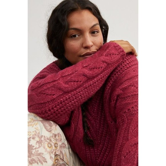 Anthropologie Ramona Cable-Knit Sweater - Picture 7 of 11